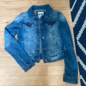 Mudd XS distressed jean jacket. Perfect condition